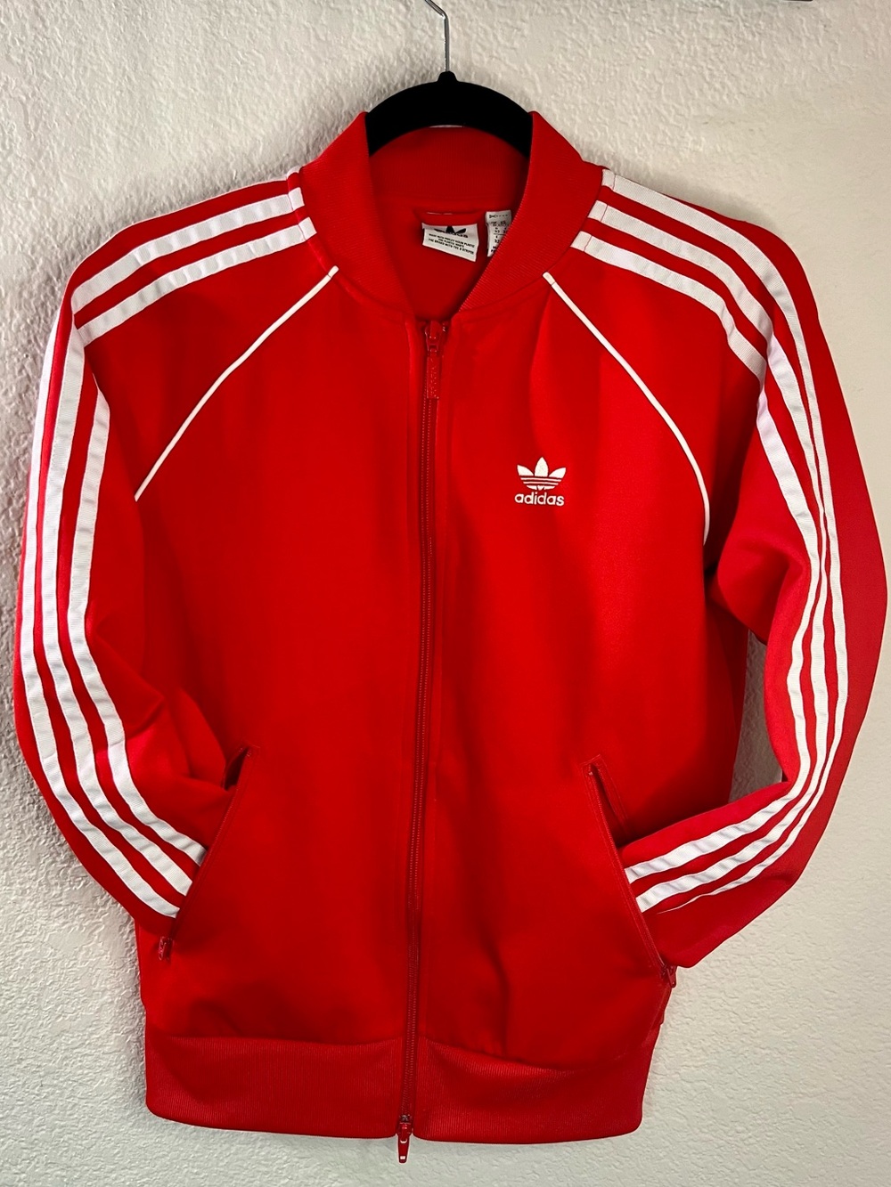 Adidas 3 Stripe Tricot Track Jacket